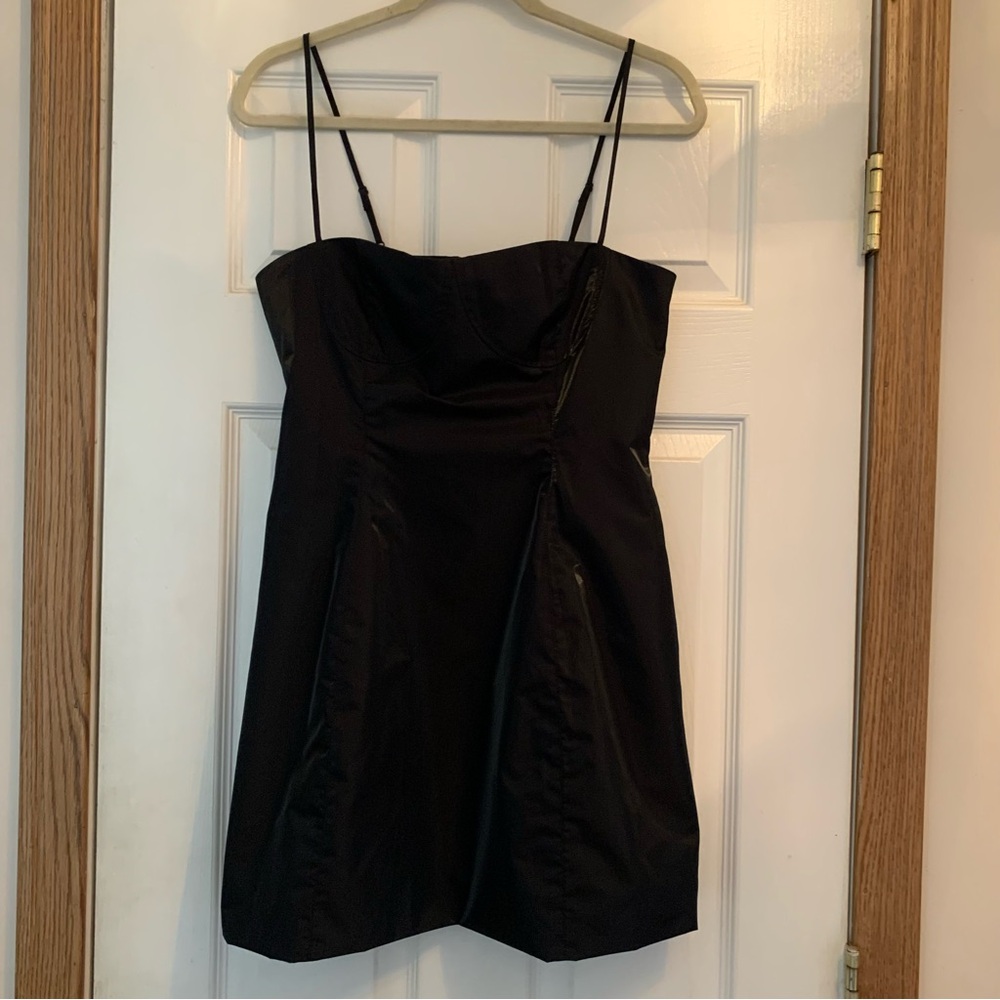 DANIELLE BERNSTEIN Black Mini Dress